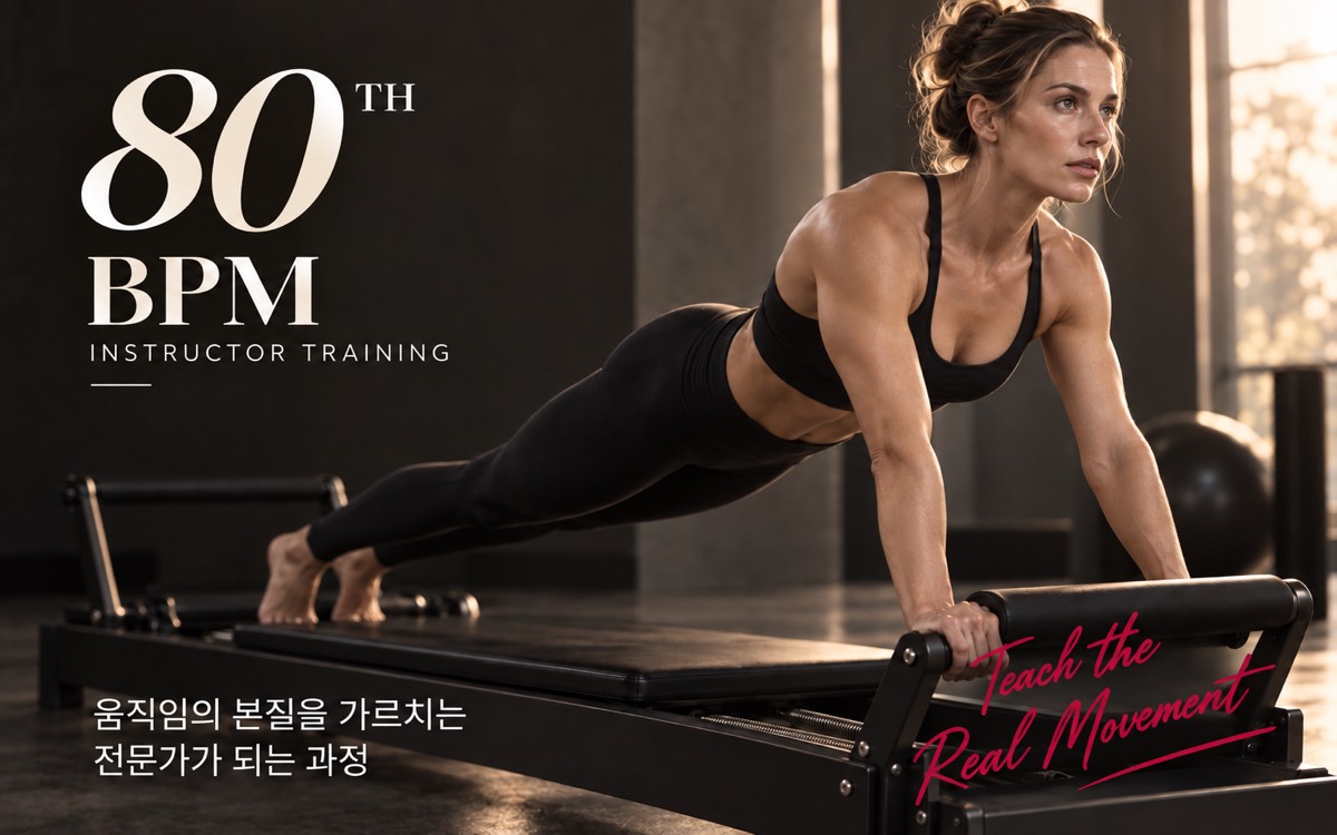 80기 BPM 지도자 과정 모집 — 움직임의 본질을 가르치는 전문가가 되는 과정