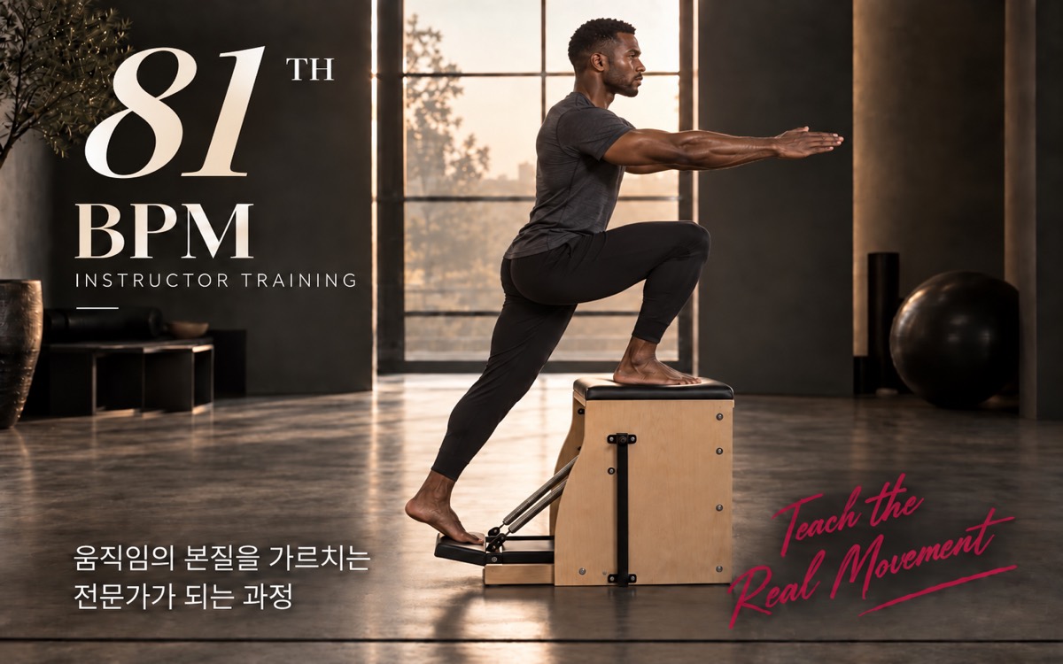 81기 BPM 지도자 과정 모집 — 움직임의 본질을 가르치는 전문가가 되는 과정